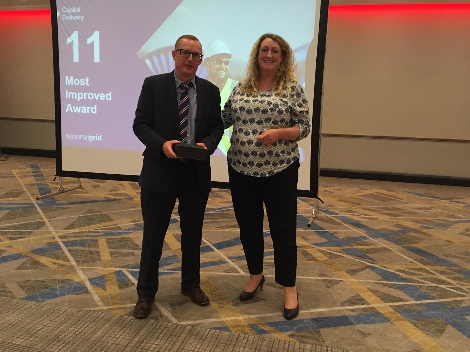 National Grid Most Improved Award 2019