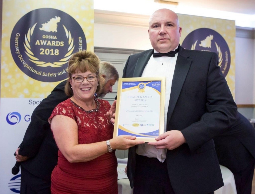 GOSHA (Guernsey Occupational Safety & Health Association) 2018 - Commendation in Training Award