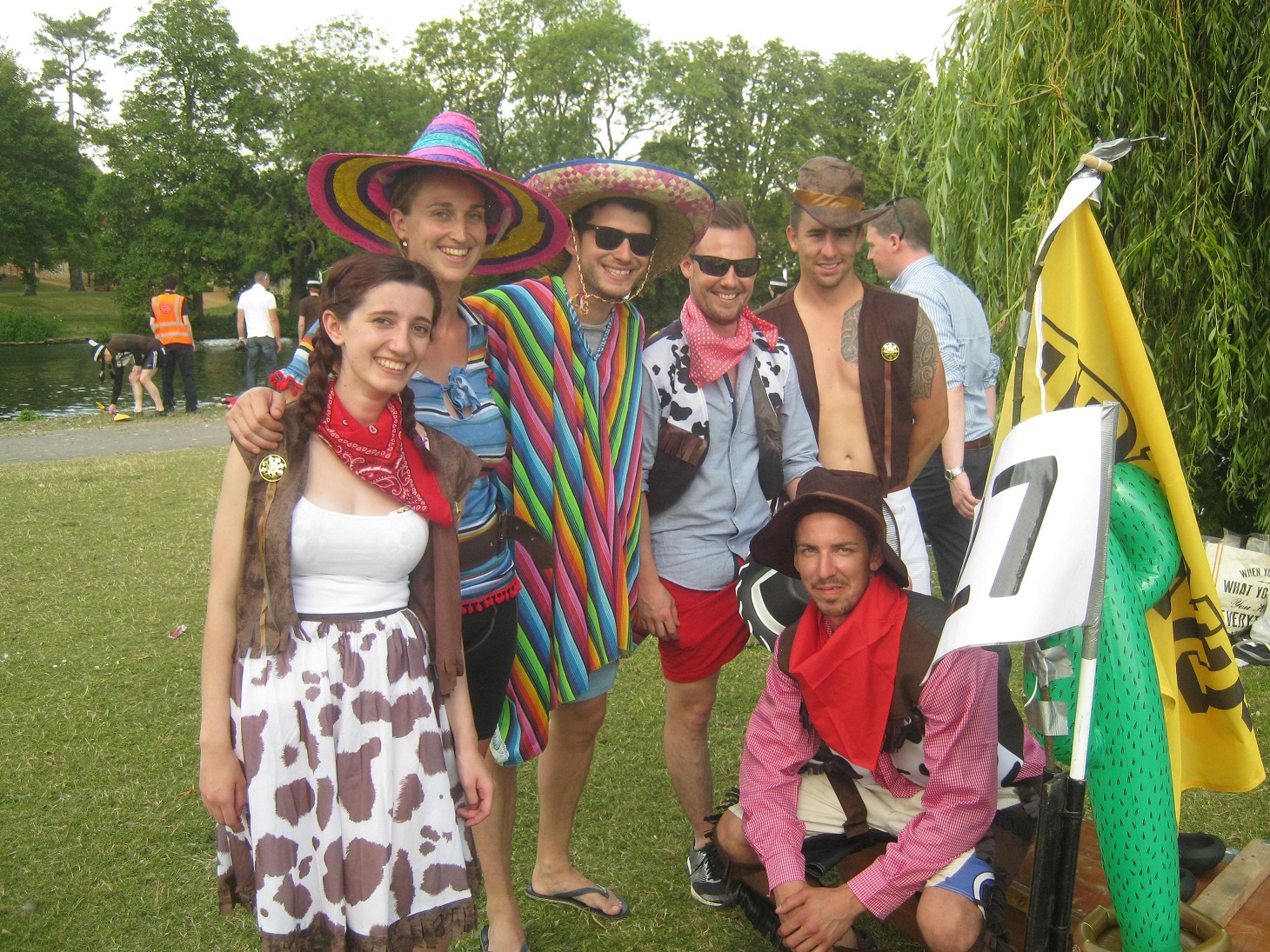 Wild West Row-Deo Raft Race